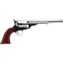 Cimarron CA916N00 1872 Open TOP Navy .45LC 7.5\" FS Nickel Walnut Revolver - Cimarron