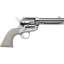 Traditions SAT73131 1873 SAFrontier Nickel 45 Colt (LC) 4.75\" 6 White PVC Nickel - Traditions Firearms