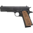 Iver Johnson Arms 1911A1 1911 A1 Government 70 Series 45 ACP 5\" 8+1 Blued Steel Frame & Slide with Walnut Grip - Oaks Wholesale Dist/Iver