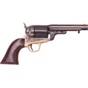 Cimarron 1851 Richards-Mason CA924 Revolver .38 Special 4.75\" 6rd Blued/Walnut Brass Backstrap Octagon Barrel - Cimarron