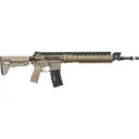 Bravo Company MK12 MOD-0, Semi Automatic Rifle, 5.56 NATO, 18\" Barrel, PRI Handguard w/ top rail and folding sights, FDE - 862-MK12-5-FDE - Bravo Company Manufacturing
