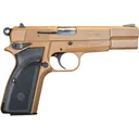 Girsan 390460 MCP35 4.63\" 15+1 Dark Earth Steel Frame/Slide Checkered Black Polymer Grip Adjustable Sight - Eaa
