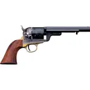Taylors and Company 0925 1851 Navy C. Mason Single 38 Special 7.5\" 6rd Walnut Grips Blued - Taylors and Company