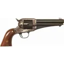 Cimarron 1875 Outlaw CA166 Revolver, .45 Long Colt, 5.5\" Barrel, 6-Rd, Single Action, Color Case Hardened Frame/Walnut Grips - Cimarron