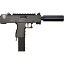 MasterPiece Arms 30SST Defender 9mm Side Cocking Scope Mount 9mm Luger 6\" 30+1 Black Parkerized - Masterpiece Arms