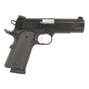 Tisas 1911 Carry B45 Compact 8+1, 4.25\" Barrel, Black Cerakote Serrated Slide, Steel Frame, 2-Mags, Novak Style Sights, Enhanced Features,Rubber Grips - Tisas Trabzon Arms Industry