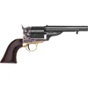 Cimarron 1872 Open Top Navy CA917 Revolver .45 Colt 5.5\" 6RD Single Action Case Hardened Frame/Walnut Grips - Cimarron