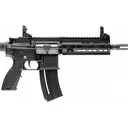 HK 81000404 HK416 Pistol Pistol 22 LR Caliber with 8.50\" Barrel, 10+1 Capacity, Overall Black Finish, Polymer Grip & Flip-Up Sights - Heckler And Koch