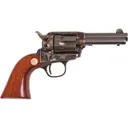 Cimarron Model P Jr CA985 Revolver .38 Special 3.5\" Barrel 6-Round Capacity Single Action Case Hardened Frame Walnut Grip - Cimarron
