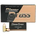 CCI Blazer Brass 45 ACP 230 GR FMJ Ammo, Brass Cased, Boxer Primed, Non-Corrosive, Reloadable - 1000 Round Case Mfg # 5230 - Cci