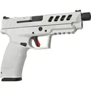 Tisas PX9 G3 Special Edition Space White Semi-Auto 9mm Pistol, 5.1\" Threaded Bbl, 20 Rd & 18 Rd Mag, Tactical Flat Trigger - PX-9TCSF - Tisas Trabzon Arms Industry