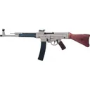 Mauser Rimfire 444.00.11CA STG-44 *CA Compliant 16.50\" 10+1 Black Barrel Tan Rec Wood Stock & Grip with Adjustable Rear Sight - Blue Line Global
