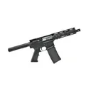 ATI Milsport Semi Automatic AR Style Pistol 7.5\" Barrel With 7\" MLOK Handguard .223/5.56 30 Round magazine - Matched Receivers - G15MS556ML7 - American Tactical Imports