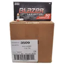 CCI Case - 3509 Blazer 9mm Luger 115 GR Full Metal Jacket, Aluminum Case, Non-Corrosive - 1000 Round Case - Cci
