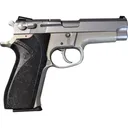 Smith & Wesson 5903 Semi-Auto Pistol 9mm 15 Rd, 4\" Bbl, Brushed Steel, Alloy Frame - Police Trade In, NRA Surplus Good to Very Good Used Condition - Smith and Wesson