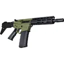 ATI Omni Maxx Hybrid AR-15 Pistol, .223/5.56 Nato, 7.5\" Barrel, 7\" M-LOK Rail W/ Blade Pistol Brace and 30 Round Mag - Battlefield Green - American Tactical
