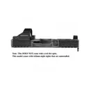 SwampFox - Wolverine Slide Battleworn Gray For Glock 19 Gen 3 Models - RMR Optics Cut - Mid Height Tritium Night Sights - WVS19-BWT - Swampfox