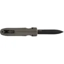 S.O.G SOG-15-61-02 Pentagon 3.79\" OTF Spear Point Plain Black TiNi Cryo CPM S35VN Steel Blade Flat Dark Earth Aluminum Handle - Studies And Observations Group