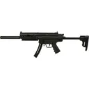 German Sport GSG-16 G4160003 Rifle .22 LR 16.25\" 22rd Semi-Auto Collapsible Stock M-LOK Rail Faux Suppressor - Blue Line