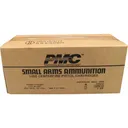 PMC 9G Bronze Target 9mm Ammunition 124 GR FMJ - Brass, Boxer, Re-Loadable - 1000 Round Case - Pmc