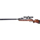 Gamo 611003875554 Swarm Bone Collector Gen2 ITG 22 Pellet Black Checkered Beechwood 3-9x40mm Scope - 