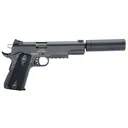American Tactical Imports GSG 1911 22LR Pistol, 5\" AD OPS Faux Suppressor - GERG1911ADOP - American Tactical Imports