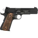 Mauser Rimfire 1911 4110605 Pistol, 22 LR, 5\" Barrel, 10+1, Semi-Auto, Walnut Grips, Ambidextrous, Adjustable Sights. - Blue Line