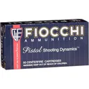Fiocchi 9AP 1000 Rd Case - Fiocchi Shooting Dynamics 9mm 115 GR FMJ - Brass, Boxer, N/C, Reloadable - New Production - 1000 Rounds - Fiocchi Ammunition