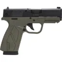 Bersa BP9ODCC BPCC Concealed Carry Double 9mm Luger 3.3\" 8+1 OD Green Polymer Grip/Frame Grip Black - Bersa