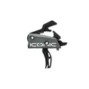 Rise Armament Iconic 2-Stage 3lb Trigger w/ Anti-Walk Pins - Gray - APRH101778C - RISE Armament
