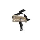 Rise Armament Iconic 2-Stage 3lb Trigger w/ Anti-Walk Pins - FDE - APRH101776C - RISE Armament