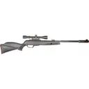 Gamo 6110063254 Whisper Fusion Mach 1 Air Rifle with 3-9x40mm Scope Break Open .177 Pellet Black - 
