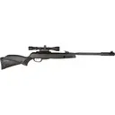 Gamo 611006325554 Whisper Fusion Mach 1 Air Rifle Break Open .22 Pellet Black - 