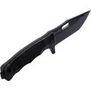 S.O.G SOG-17-21-02 Seal FX 4.30\" Fixed Tanto Plain Black Cerakote CPM S35VN SS Blade Black GRN/SS Handle Includes Sheath - Studies And Observations Group