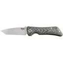 Diamondback Knifeworks Spider Monkey 3.25 Folding Tanto, Black Carbon - Diamondback Firearms