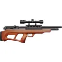 Beeman 1358 Under-Lever pre-Charged Pneumatic 22 Pellet 10rd Black European Hardwood Stock 4x32mm Scope - Beeman Marksman