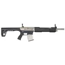 Tokarev TAR-12MP Semi-Auto Shotgun - 18.5\" Barrel, 12 Gauge, 5 Round Mag, Folding Sights, 2-3/4 & 3 \"- Tsunami Nickel Marine Finish - Tokarev
