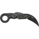 CRKT 4042 Provoke First Responder 2.41\" Folding Plain Black TiN D2 Steel Blade/Black Aluminum Handle Includes Sheath - Columbia River Knife
