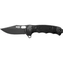 SOG SEAL XR Folding Knife, 3.9\" CPM S35VN Clip Point Blade, Black GRN Handle, XR Lock. - Studies And Observations Group