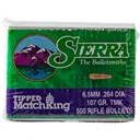 Sierra 7407C Tipped MatchKing 6.5 Creedmoor .264 107 gr Tipped MatchKing 500 Per Box - Sierra Bullets