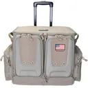 Tactical Rolling Range BAG Holds 10 Handguns - TAN - GSM Outdoors