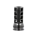 HUXWRX QD 338 Muzzle Brake, Firearm Parts, 338 Caliber, 3/4\"-24 TPI Threads, 2.3\" OAL - Oss Suppressors