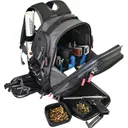 Executive Backpack W Cradle FOR 5 Handguns - Gray - Gsm Outdoors