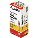 Aguila 1B220328 Standard High Velocity 22 Long Rifle Ammunition, 40 GR Solid Point - 2000 Round Case - Aguila