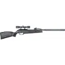 Gamo 611006875554 Swarm Whisper Break Open Gas Piston 22 Pellet 10rd Black Rec Black Fixed All Weather Stock 4x32 mm - 