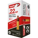 Aguila 1B220335 Standard High Velocity 22 Long Rifle (LR) Ammunition, 38 GR Hollow Point - 2000 Round Case - Aguila