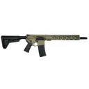 American Defense UIC Criterion Core Patrol .223 Wylde AR-15 Rifle, 13.9\" Barrel with Pined and Welded Surefire Warcomp - FDE - ADM - UICR5FDE13M2MLOK - American Defense Manufacturing