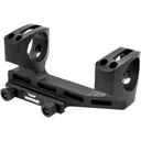 Warne SHXSKEL34TW X-SKEL Scope Mount/Ring Combo For MSR Quick Detach 34mm Tube Cantilever Mount Super High Rings Black Anodized Aluminum - Warne Mfg