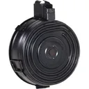 Red Army Standard AK-47 / AK Platform 7.62x39 Front Load 75rd Drum Magazine, Steel, Black Finish - MAAK78-A - Century International Arms