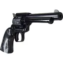 Heritage Rough Rider, Single Action Revolver, 22LR, 6.5\" Barrel, Black Finish, Black Pearl Grips, 9 Round - Heritage Manufacturing